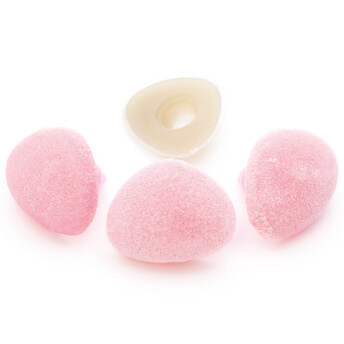 Бархатные носики для игрушек 10х11 мм +-30 шт. Розовый