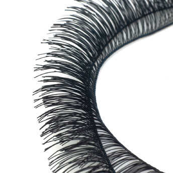 Вії для іграшок розмір 10 мм 20 см Чорний 5 шт.