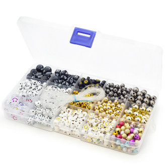 Набор для изготовления украшений №5 17х10х2 см 15 ячеек ±145 г