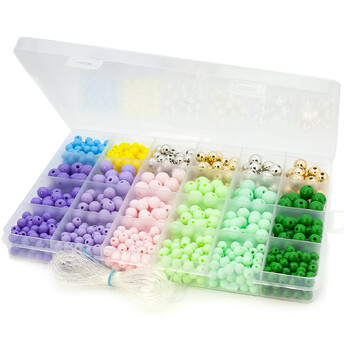 Набор для изготовления украшений №10 19х13х2 см 24 ячейки ±192 г (±970)