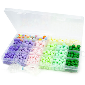 Набор для изготовления украшений №11 19х13х2 см 24 ячейки ±192 г (±960)