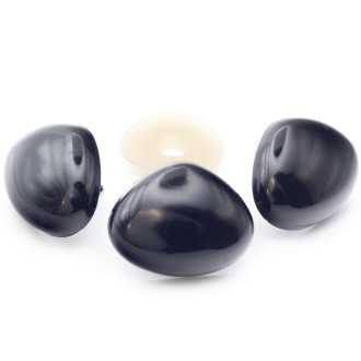 Носики для игрушек 16х21 мм +-20 шт. Черный