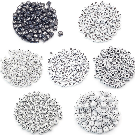 Набор для изготовления украшений №3 17х10х2 см 15 ячеек ±150 г (±1000 шт.)