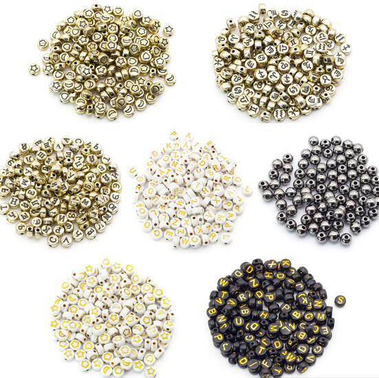 Набор для изготовления украшений №4 17х10х2 см 15 ячеек ±150 г (±1030 шт.)