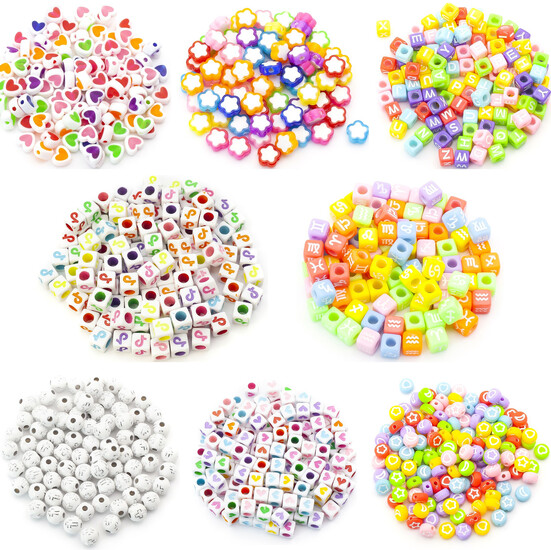 Набор для изготовления украшений №8 17х10х2 см 15 ячеек ±146 г (±660 шт.)