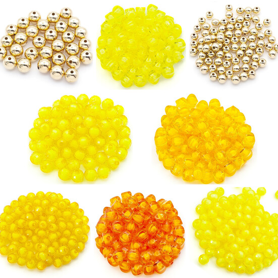 Набор для изготовления украшений №11 17х10х2 см 15 отделений ±132 г (±408 шт.)