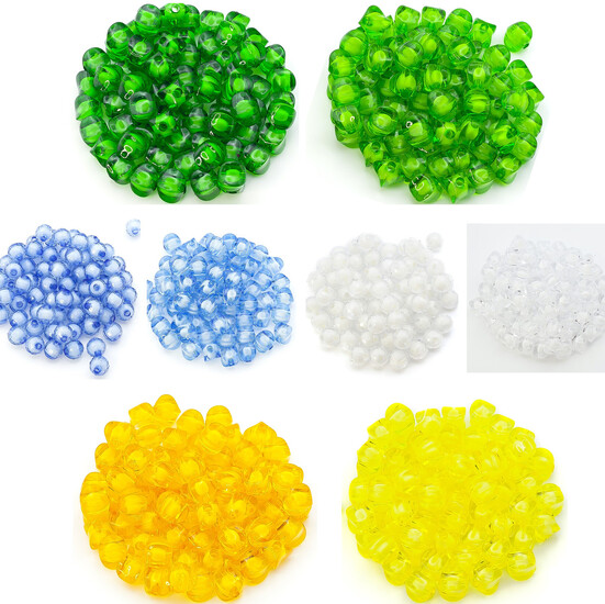 Набор для изготовления украшений №1 19х13х2 см 24 ячейки ±198 г (±660 шт.)