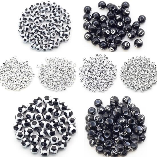 Набор для изготовления украшений №2 19х13х2 см 24 ячейки ±196 г (±990 шт.)