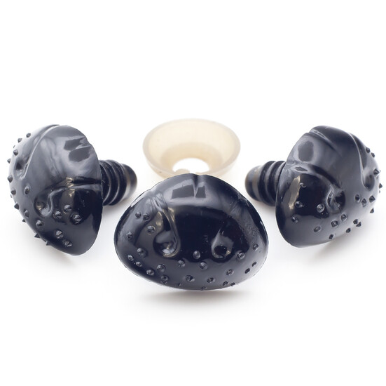 Носики для игрушек фигурные 14х18 мм +-20 шт. Черный