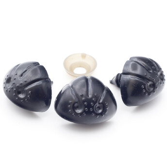 Носики для игрушек фигурные 17х23 мм +-10 шт. Черный