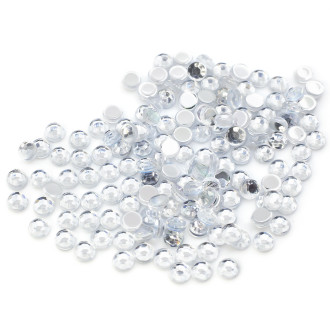Стразы акриловые холодной фиксации 3 мм Прозрачный +-700 шт. 6,0 г