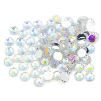 Стразы акриловые холодной фиксации 4 мм АВ +-400 шт. 7,1 г