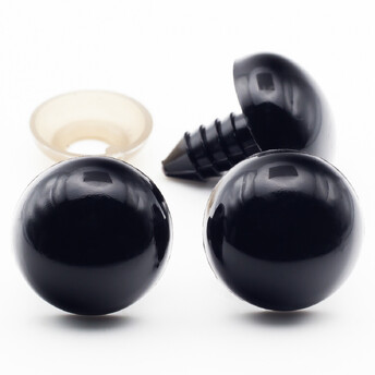 Глаза для игрушек 16 мм Черный 10 пар