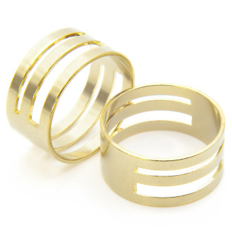 Кольцо инструмент для изготовления украшений 19 мм Золотистый 1 шт.