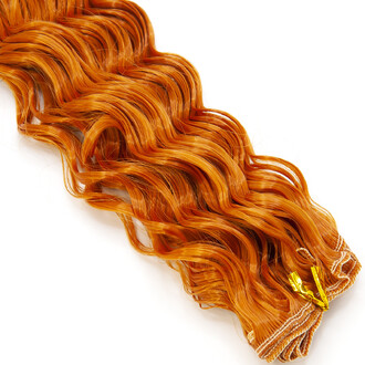 Волосы для кукол кудряшки Рыжий (№16) длина 20-25 см