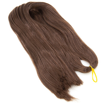 Волосы для кукол прямые Каштан (№14) длина 42 см