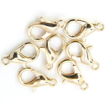 Карабин 10 мм 25 шт. на выбор (золото)