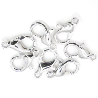 Карабин 21 мм в упаковке +-20 шт. Платина