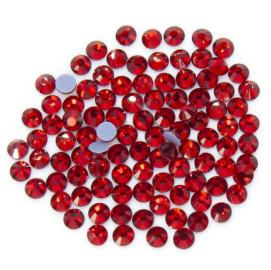 Стразы горячей фиксации DMC ss8 (2.4-2.5mm) 1440 шт. Красный