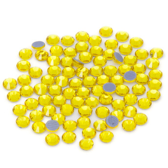 Стрази гарячої фіксації DMC ss10 (2.8mm) 1440 шт. Жовтий