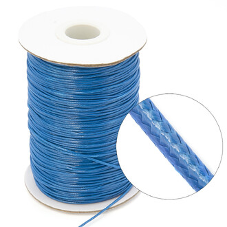 Шнур полиэстер 1,5 мм Голубой +-160 м