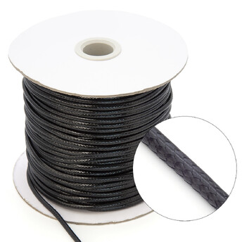 Шнур полиэстер 2,5 мм Черный +-80 м
