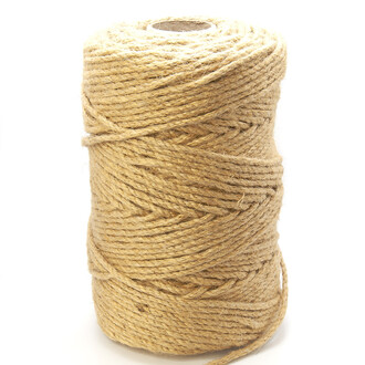 Канат джутовый веревка конопляная 4 мм +-150 м