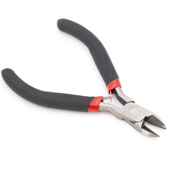 Инструмент Кусачки диагональные 1 шт. 11 см Черный с красным