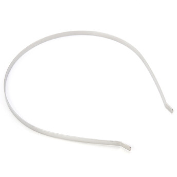 Основа для ободка металлическая 1 шт. ширина 5 мм Платина