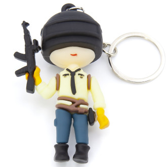 Брелок PUBG: BATTLEGROUNDS, 1шт., размер 35х70мм, длина 120мм