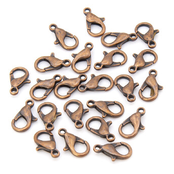 Карабин 12 мм Медь в упаковке +-50 шт.