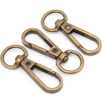 Карабин 47х18х6 мм Ø 13 мм 1 шт. Бронза