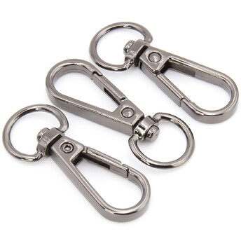 Карабин 47х18х6 мм Ø 13 мм 1 шт. Черный Никель