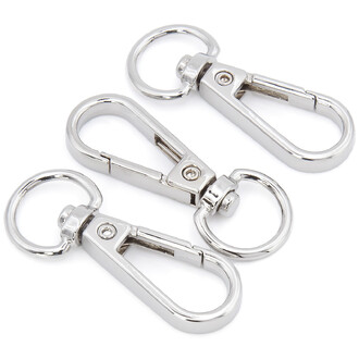 Карабин 47х18х6 мм Ø 13 мм 1 шт. Платина