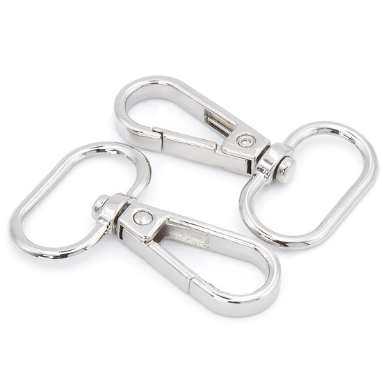 Карабин сумочный 48х31 мм Ø 25 мм 1 шт. Платина