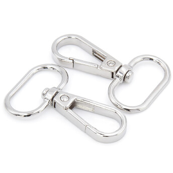 Карабин сумочный 48х38 мм Ø 32 мм 1 шт. Платина