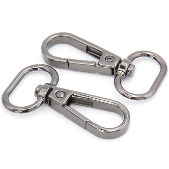 Карабин сумочный 48х31 мм Ø 25 мм 1 шт. Черный Никель