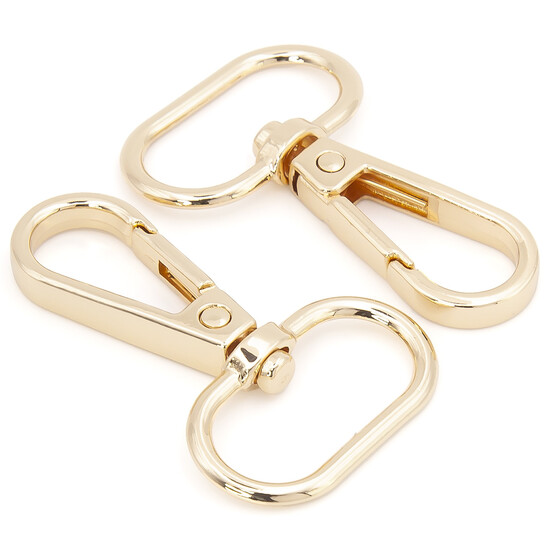 Карабин сумочный 48х31 мм Ø 25 мм 1 шт. Золото