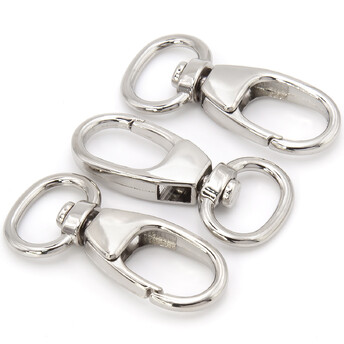 Карабин Омар 38х19 мм Ø 13 мм 1 шт. Платина