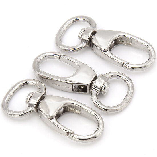 Карабин Омар 38х19 мм Ø 13 мм 1 шт. Платина