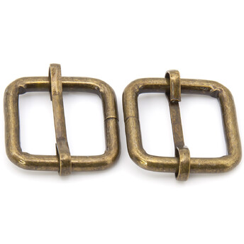 Перетяжка рамка с штангой Ø 20х20х3.8 мм 8 шт. Бронза