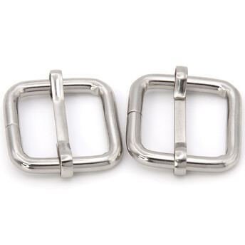 Перетяжка рамка с штангой Ø 20х20х3.8 мм 8 шт. Платина