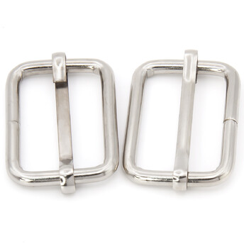 Перетяжка рамка с штангой Ø 32х20х3.8 мм 4 шт. Платина