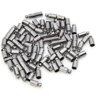 Колпачок-окончание 20 шт. 4х9 мм Ø 3 мм Черный Никель