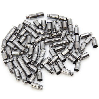 Колпачок-окончание 20 шт. 4х9 мм Ø 3 мм Черный Никель