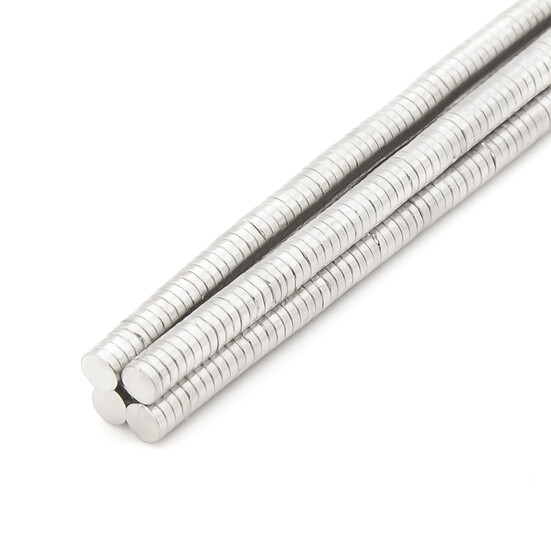 Магнит неодимовый (NdFeB) Круглый 3х1,5 мм 30 шт.