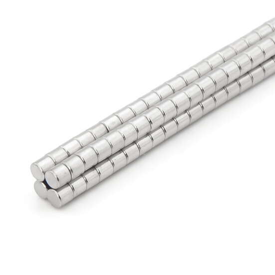 Магнит неодимовый (NdFeB) Круглый 3х2,6 мм 20 шт.