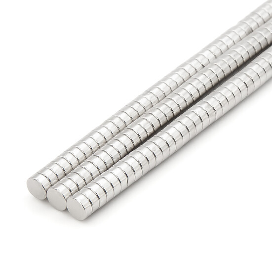 Магнит неодимовый (NdFeB) Круглый 6х1,3 мм 10 шт.