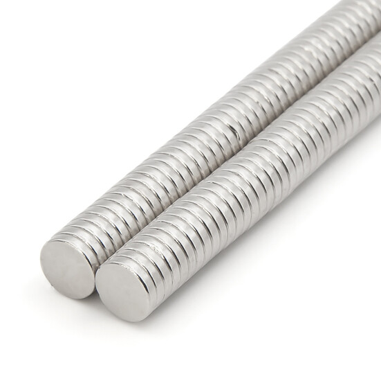 Магнит неодимовый (NdFeB) Круглый 10х1,5 мм 5 шт.