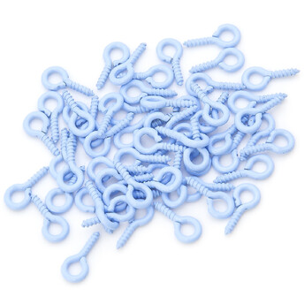 Штифт винтовой +-100 шт. 5х11 мм Голубой